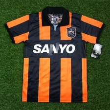 CD Aguila (Soccer Jersey El Salvador), Camisa de Futbol Retro - 1986 (LOOSE FIT)