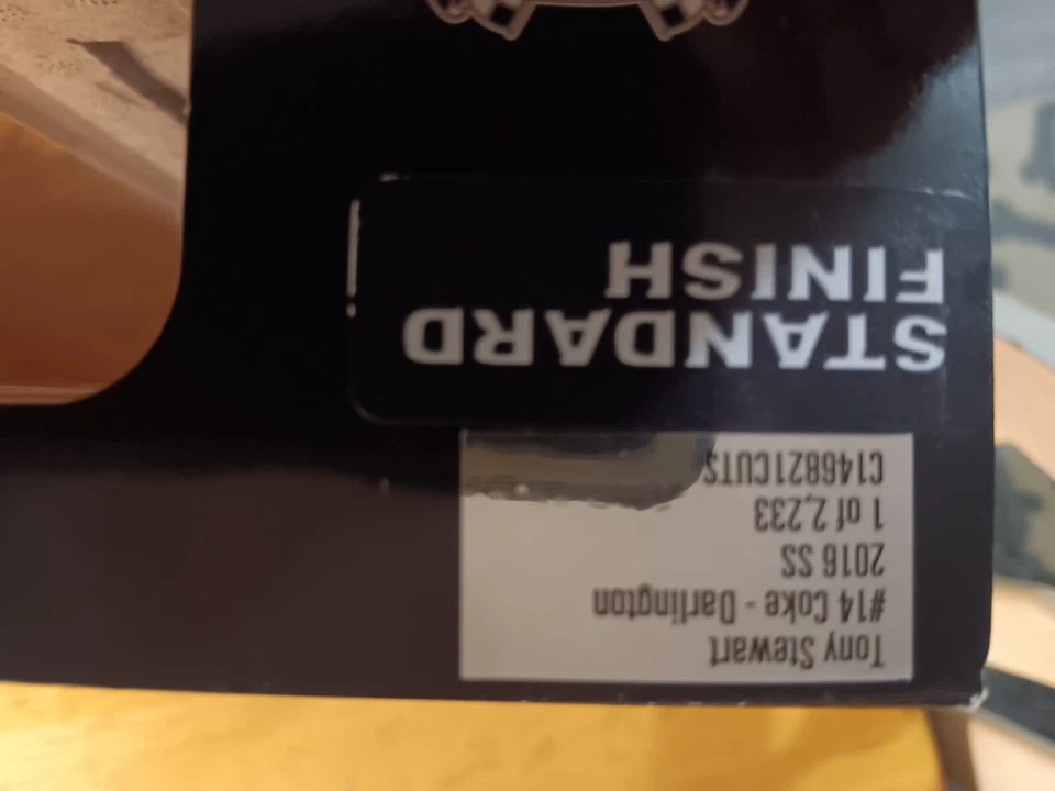 Tony Stewart 2016 SS #14, 1/24 Darlington Coca-Cola acabado estándar ARC Foto 2 de 4