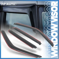 In-Channel Window Visor Sun Guard Vent Wind Deflector for  92-99 Chevy Gmc C1500