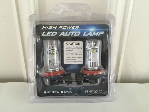 2019 US CREE XB-D 40W & 4000LM/Set LED Fog Light Bulb Size H8, Color White 6000K - Picture 10 of 10