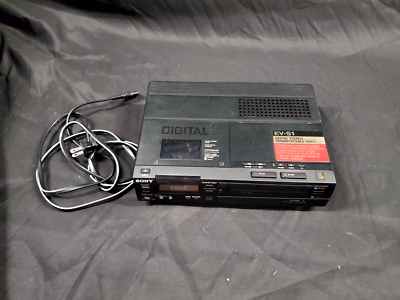 Sony Digital Audio Video Cassette Recorder Model EV-S1 Sold Sony Digital Audio Video Cassette Recorder Model EV-S1 Sold