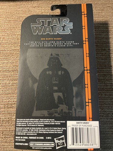 StarWars Darth Vader (#06) 3-3/4 Black series action figure - Picture 5 of 5