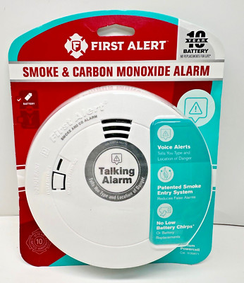 First Alert Photoelectric Smoke & Carbon Monoxide Alarm with Voice (1039871)