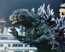 TSUTOMU KITAGAWA signed Autogramm 20x25cm GODZILLA in Person autograph COA