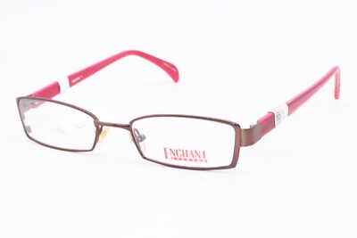 ENCHANT EE 0604 WINE PINK BROWN AUTHENTIC DESIGNER FRAMES EYEGLASSES 50-18