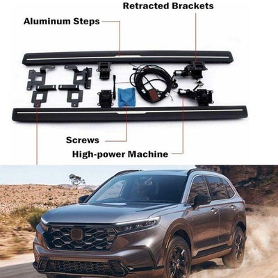 for All New Honda CRV CR-V 2023 2024 Deployable Electric Running Board Nerf Bar