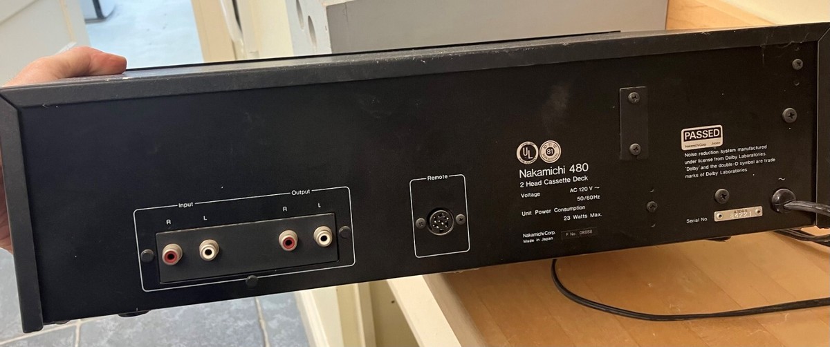 Nakamichi 480 2 Head Cassette Deck | eBay Nakamichi 480 2 Head Cassette Deck | eBay
