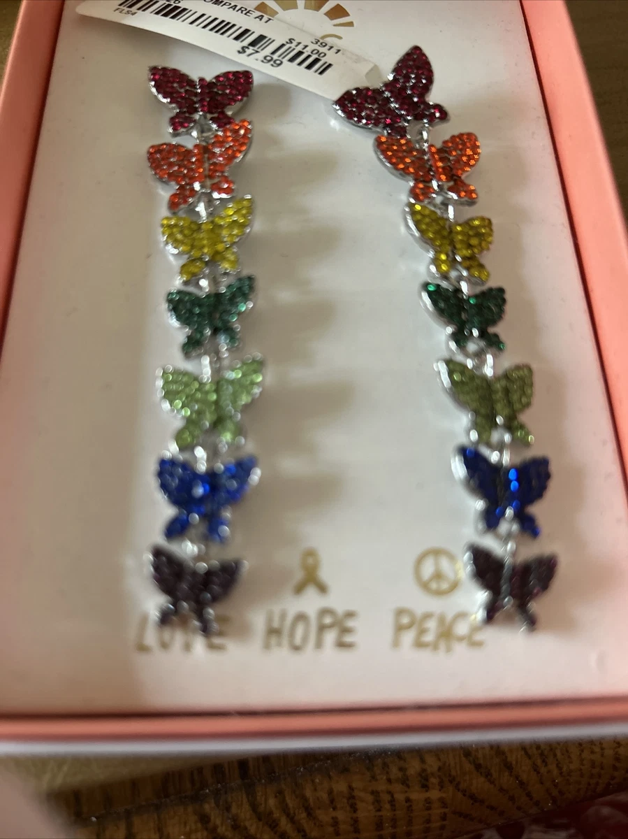 C&c california cheap earrings butterfly