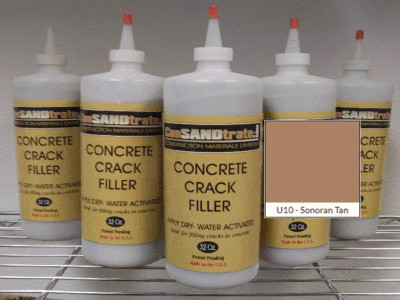 Colorized Concrete Crack Filler - SONORA TAN 