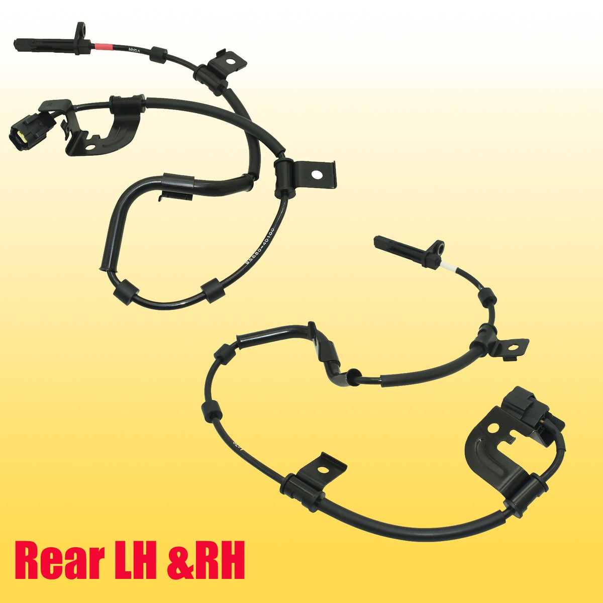 2x Rear ABS Wheel Speed Sensor for Hyundai Entourage Kia Sedona 