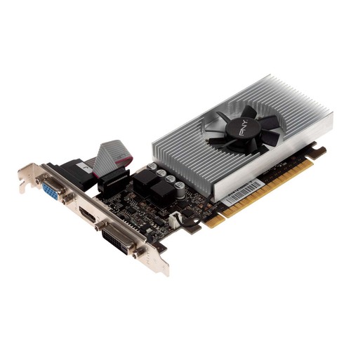 Video Cards PNY NVIDIA GEFORCE GT 730 1GB VCGGT7301D5LXPB PCIe X16 - 第 1/3 張圖片