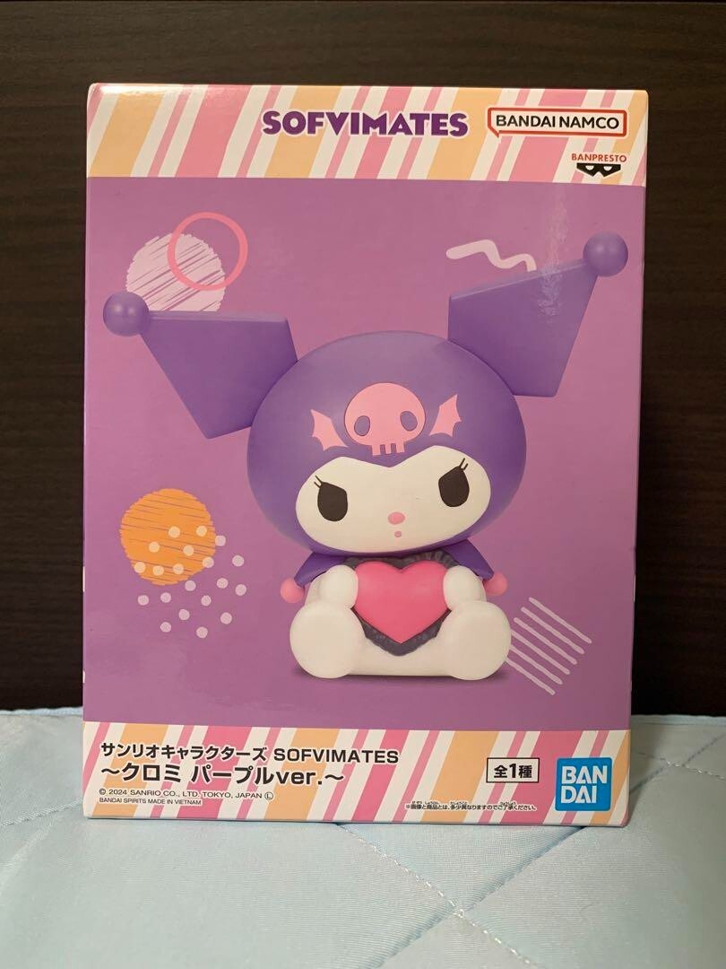 Sanrio Characters SOFVIMATES Kuromi Purple ver japan PU502 | eBay