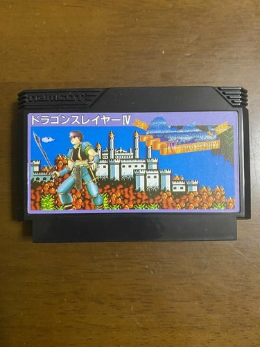 Spiel Soft Famicom『Dragon Slayer IV』Box und mit einer Anleitung aus Japan3 - Bild 3 von 12