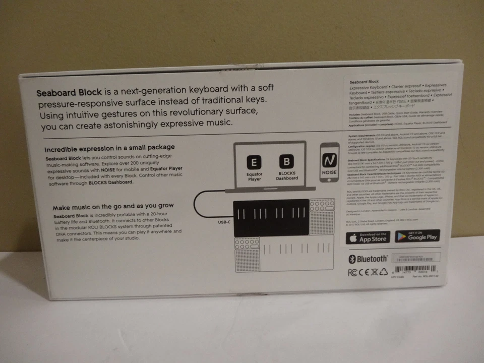 DEFECTIVE ROLI Seaboard Block Keyboard Controller G3D - Image 2 of 4