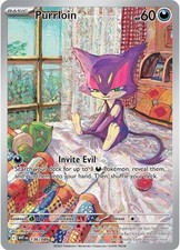 Purrloin (136/086) Scarlet & Violet: White Flare​ - Near Mint Holofoil Pokemon T