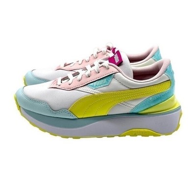 Puma Kids Cruise Rider Pop Glitch Girls Sneaker Retro Sporty multicolor Sz 4C