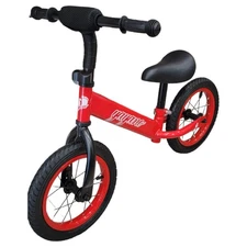 Kid Toddler Balance Bicycle Bike 12 Inch With Leather Adjustable Seat And Handle