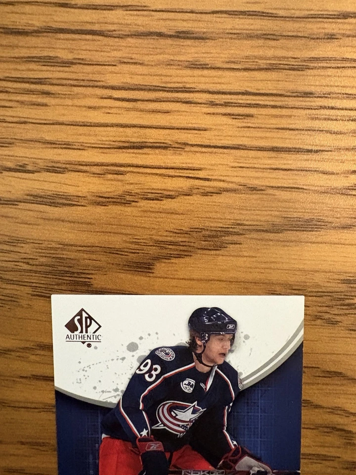 2008-09 JAKUB VORACEK ROOKIE AUTO /999 UPPER DECK SP AUTHENTIC #248 FUTURE WATCH - Image 2 of 4