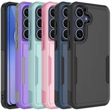 For Samsung Galaxy S25 FE Case Phone Cover Shockproof Bumper + Screen Protector