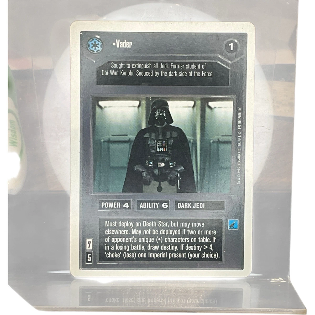 Star Wars CCG Ultra Rare Individual Collectible Card Game Cards for sale