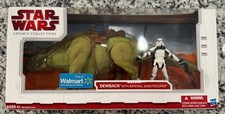 STAR WARS LEGACY COLLECTION  DEWBACK & SANDTROOPER   2009 WALMART EXCLUSIVE