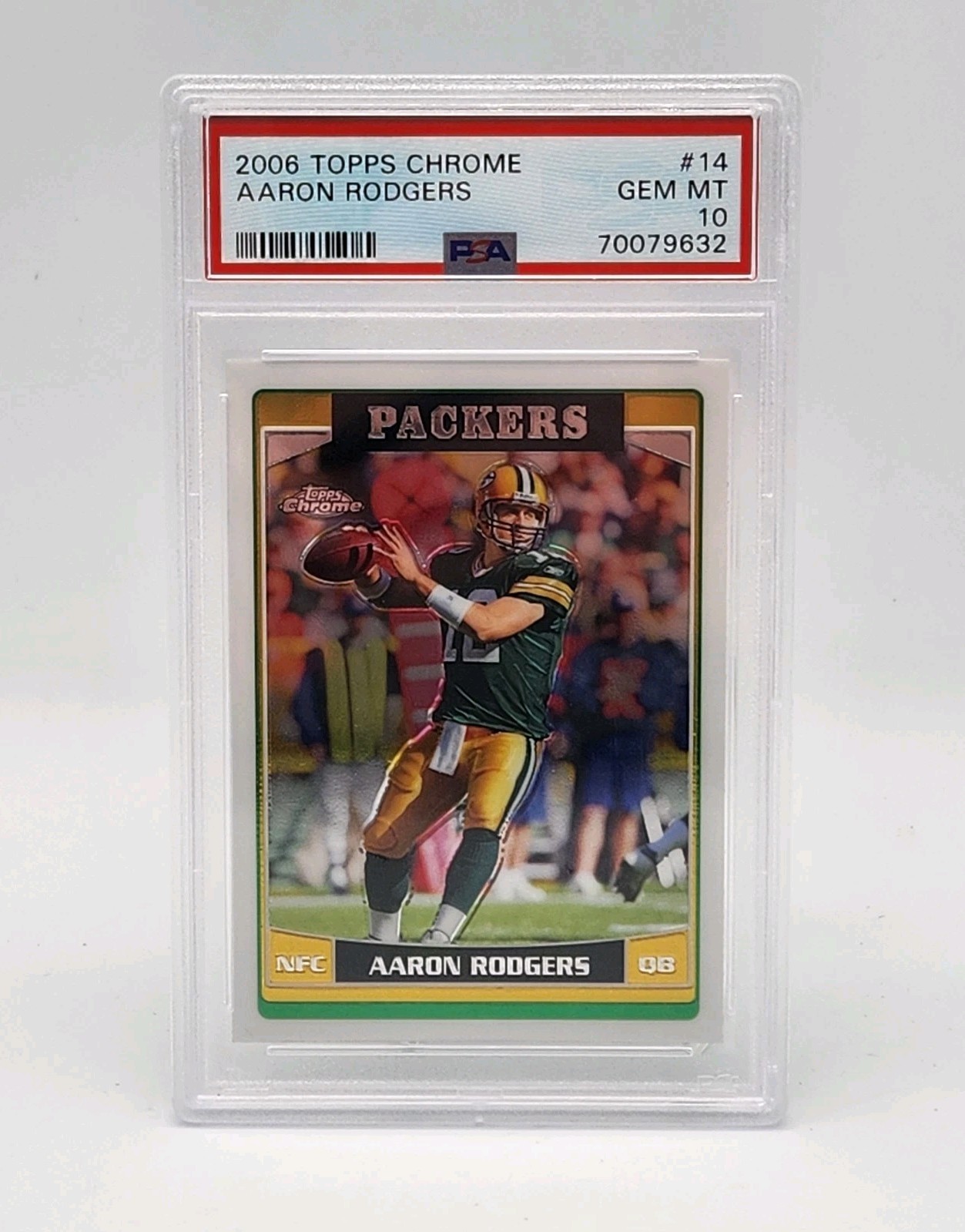 2006 Topps Chrome - Aaron Rodgers #14 PSA 10 GEM