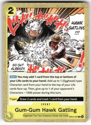 Gum-Gum Hawk Gatling EB04-060 Common Adventure on Kami's Island One Piece TCG