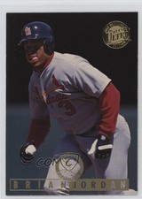 1995 Fleer Ultra Gold Medallion Edition Brian Jordan #223 12zm