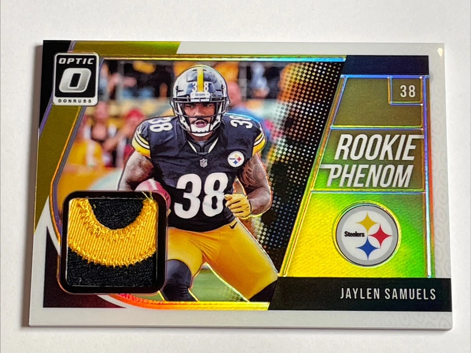 2018 Panini Donruss Optic Jaylen Samuels RC! Horizontal Prime Rookie Phenom /50 - Image 3 of 4