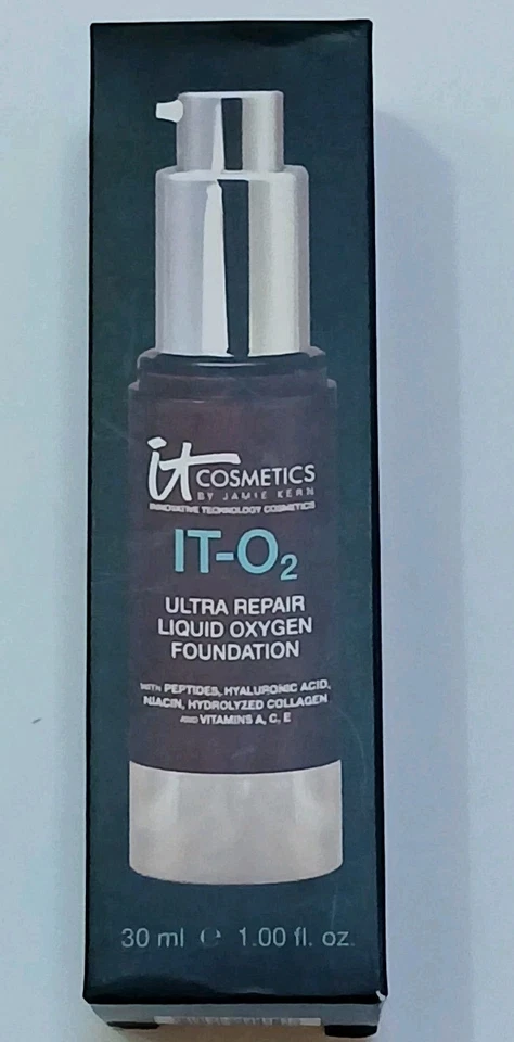 It Cosmetics It-O2 Ultra Repair Liquid Oxygen Foundation FAIR, 30 ml New in Box - Image 4 of 4