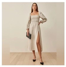 Reformation dress 100% linen, excellent condition