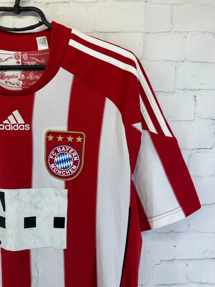 CAMISETA DE FUTBOL BAYERN MUNICH ALEMANIA 2010 2011 LOCAL ADIDAS ORIGINAL TALLA M Foto 4 de 4