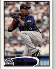 2012 Topps Juan Nicasio #112b Colorado Rockies