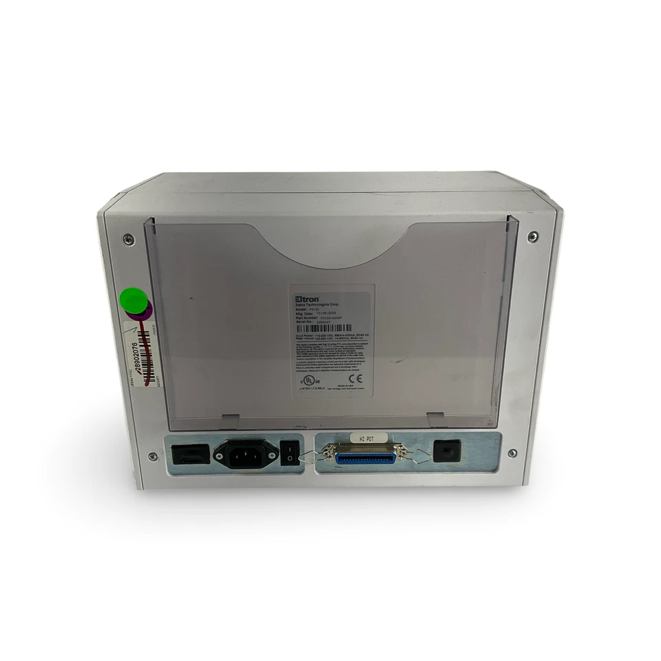 Zebra Eltron P310C Desktop Thermal ID Card Badge Printer P310 - Image 3 of 4