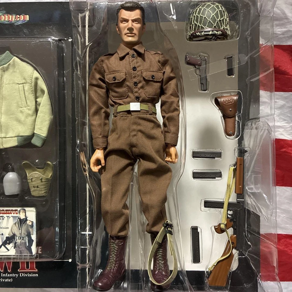 Dragon Models 1/6 scale US Army 35th Infantry Division Private Kelly Tracking - Image 4 of 4