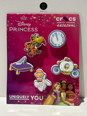 Disney Prinzessin Cinderella Crocs Jibbitz Charms 5 Stück Original