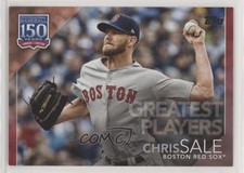 2019 Topps Update 150 Years of Professional Baseball Red 5/10 Chris Sale gl5