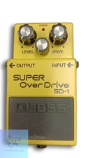 Boss SD-1 Super Overdrive Effects Pedal for Guitar JP