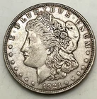 1921 Morgan 90% Silver US Coin Dollar Circulated FULL LIBERTY Excel Detail