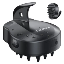 Electric Scalp Massager Hair Growth Brush with Soft Silicone Bristles,Head Sc...