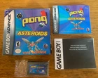 Asteroids/Pong/Yar's Revenge for Game Boy Advance Complete