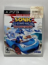 PlayStation 3 PS3 Game Sonic & All-Stars Racing Transformed CIB Complete In Box 
