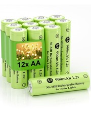 Howardly 1.2v AA Ni-MH Rechargeable Battery, Double A 900mAh 1.2V Rechargeable 34.24 per battery