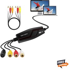 VHS to Digital Converter,Video Capture Card Device,VHS VCR Hi8 Mini DV to Mac...
