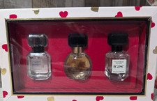 Victoria's Secret Deluxe Mini Fragrance Trio Set Bombshell/Bare/Tease NIB NEW