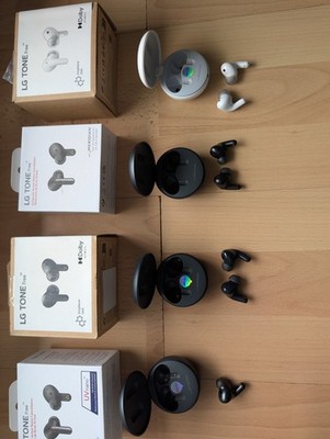 LG Tone Free  In Ear Kopfhörer Konvolut 4Stuck - 2xDT80Q Dolby Atmos+DFP9+DFP5 -
