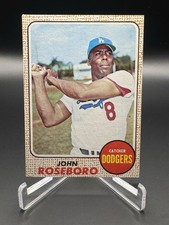 1968 Topps - John Roseboro #65 | Los Angeles Dodgers