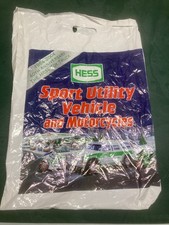 HESS TOY TRUCK - LOT OF 10 ASSORTED - USED BAGS