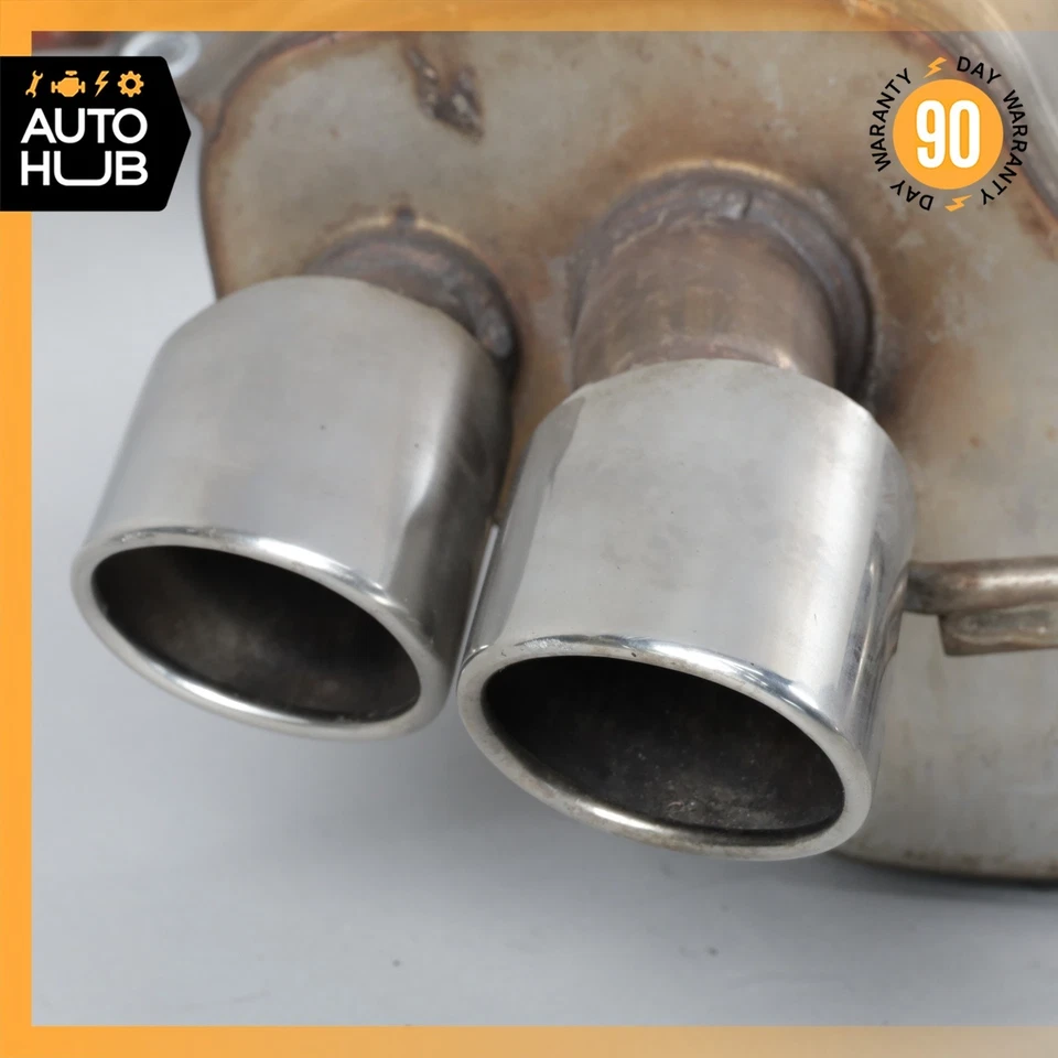 Juego de puntas silenciadores de escape base Maserati GranTurismo 4,7 L izquierda y derecha OEM 23k Foto 4 de 4