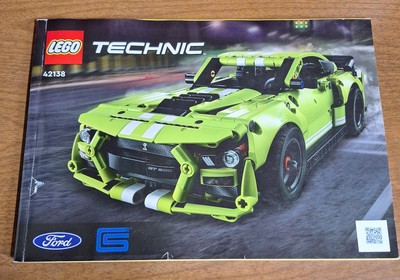 LEGO Technic Ford Mustang Shelby GT500 (42138) Instruction Manual Only